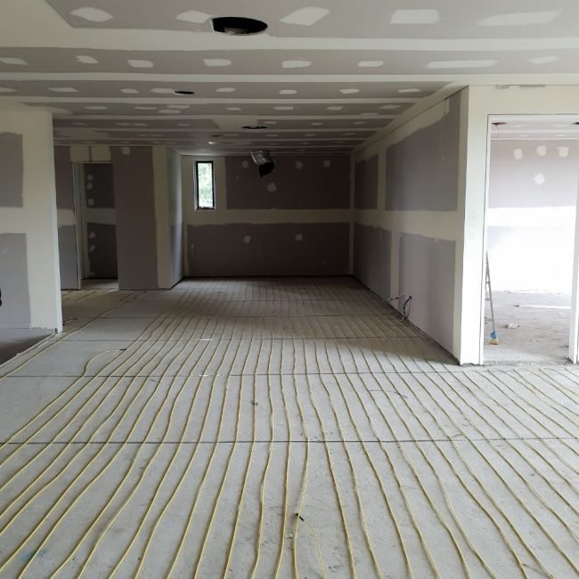 Underfloor Heating Work 1